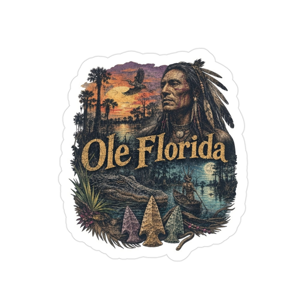Ole Florida Die-Cut Sticker