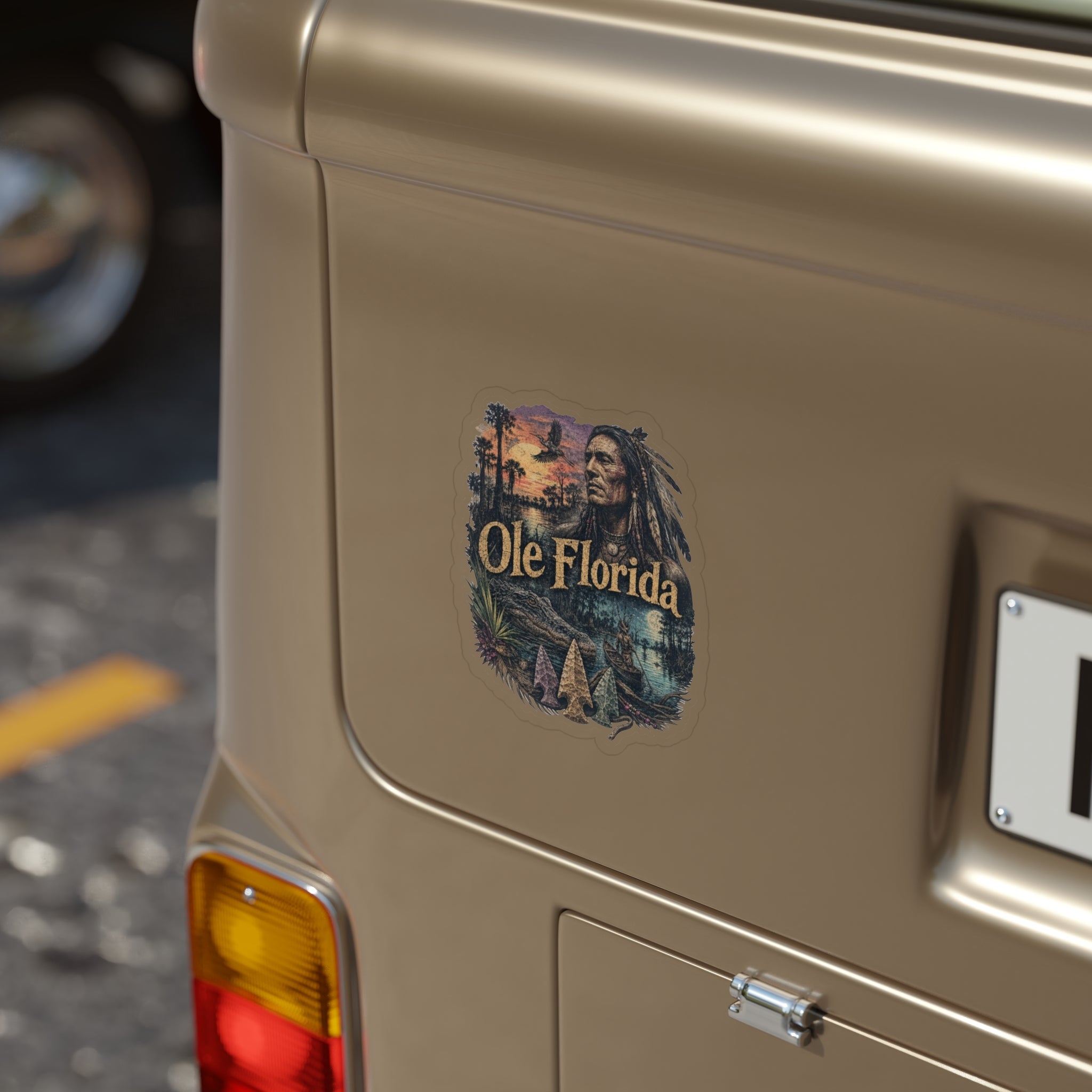 Ole Florida Die-Cut Sticker