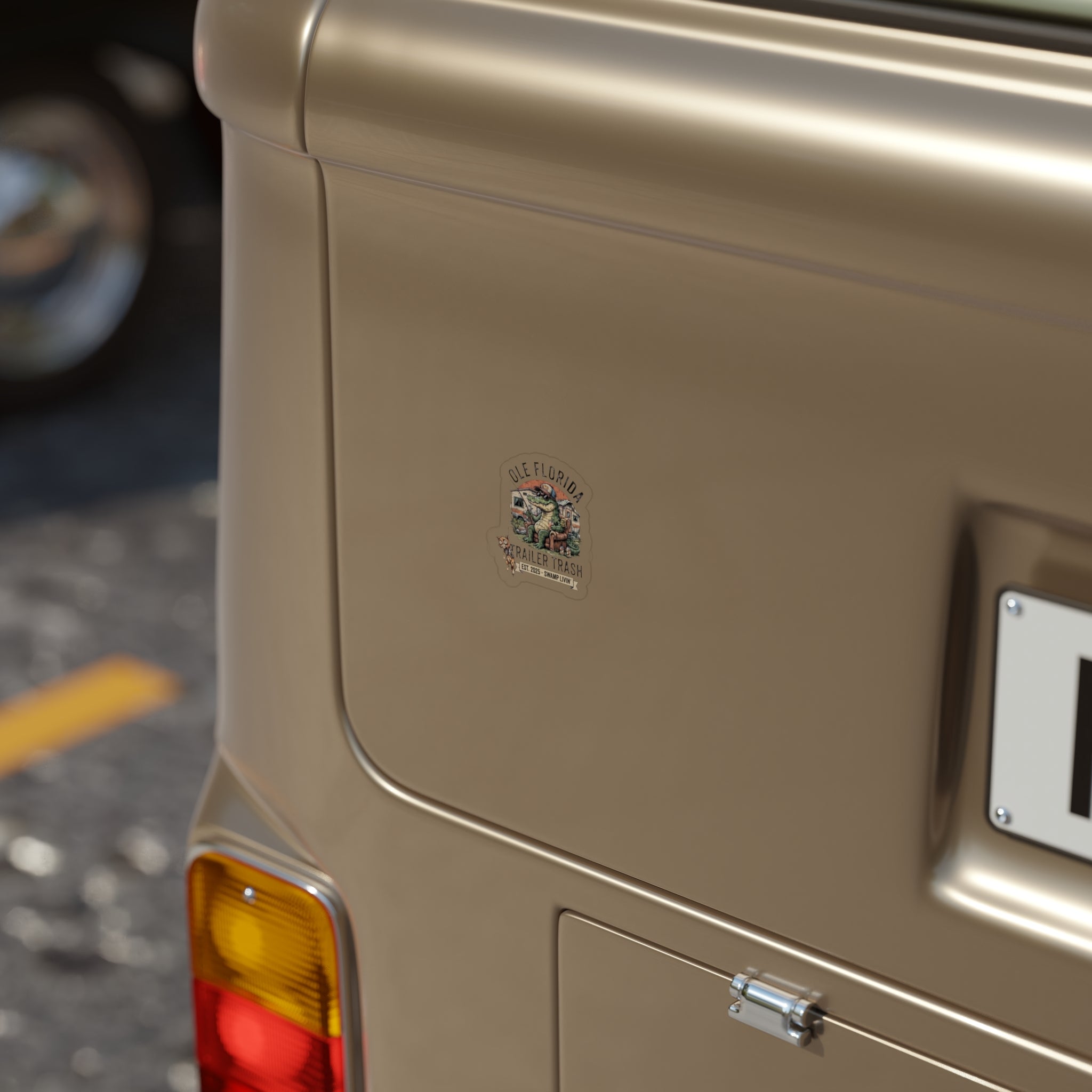 Trailer Trash Sticker